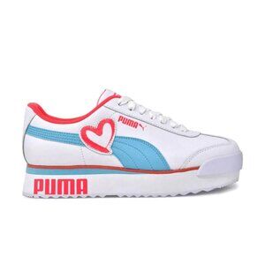 Women's Size 9.5 Puma Roma Amor Heart Sneakers Brand New. Without original box.